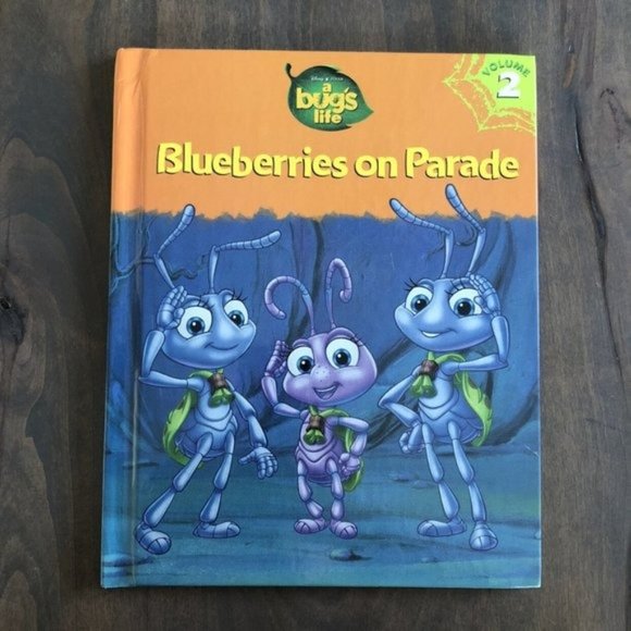Disney | Toys | A Bugs Life Blueberries On Parade Book Volume 2 | Poshmark